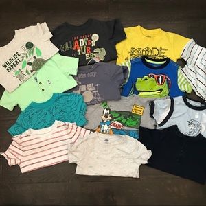 Lot of Toddler Boys T-shirts- 3T